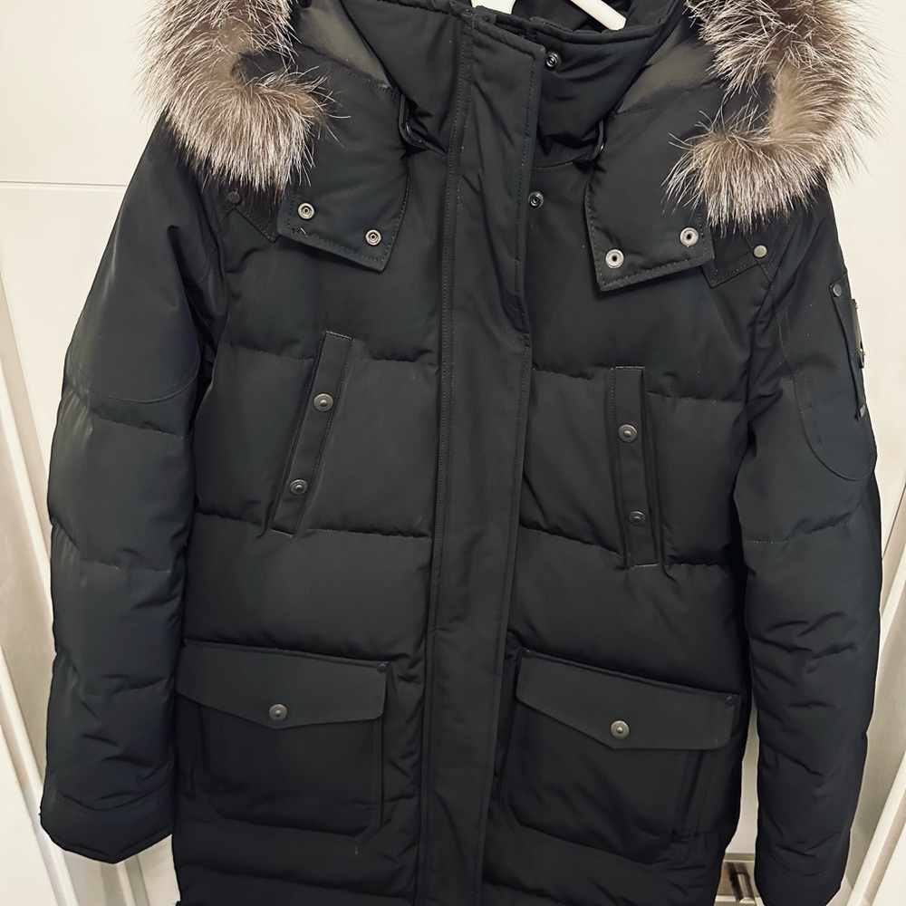 Moose Knuckles Charcoal Jacket